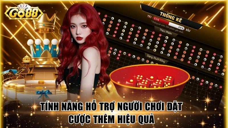 Tính năng hỗ trợ người chơi đặt cược thêm hiệu quả